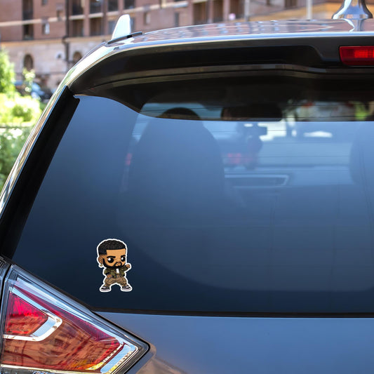 Drake Funko Pop Decal, Funko Pop Chibi, Decal Chibi, Decal Sticker For Laptops Cars Notebooks, Fun Funko Pop Sticker, Funko Pop Drake