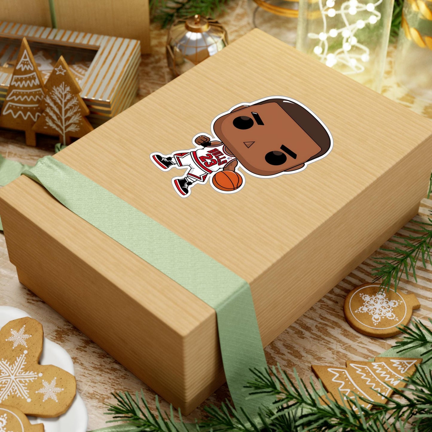 Jordan Funko Pop Decal, Funko Pop Chibi, Decal Chibi, Decal Sticker For Laptops Cars Notebooks, Fun Funko Pop Sticker, Funko Pop Jordan