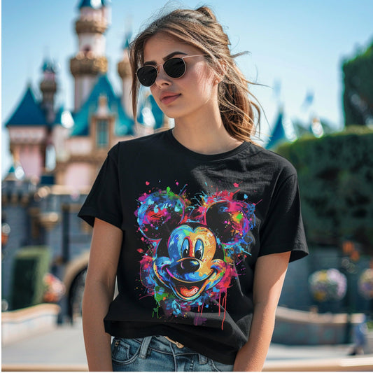 Disney Mickey Neon Shirt, Neon Vacation Sweatshirt, Disney Vacation Tank Top, Disney Family, Neon Kid Shirt, Family Neon TShirt, Neon Mickey