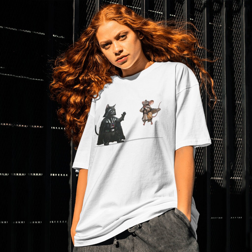 Darth Vader T-Shirt, Star Wars Cat Gifts, Geek ideas, Cat Mom, Cat Dad, Star Wars T Shirt, Cute Cat Shirt, Unisex Darth Vader Shirt