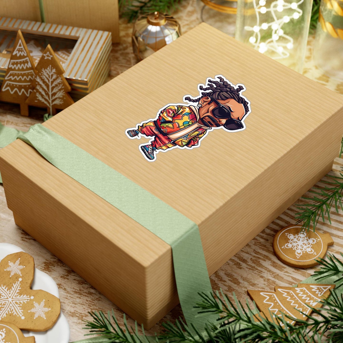 Snoop Dogg Funko Pop Decal, Funko Pop Chibi, Decal Chibi, Decal Sticker For Laptops Cars Notebooks, Fun Funko Pop Sticker, Funko Pop Snoop