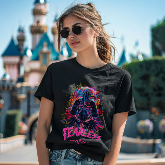 Neon Darth Vader Vacation Shirt, Neon Trip Sweatshirt, Disney Trip Tank Top, Disney Vacation Shirt, Neon Disney TShirt, Neon Darth Vader