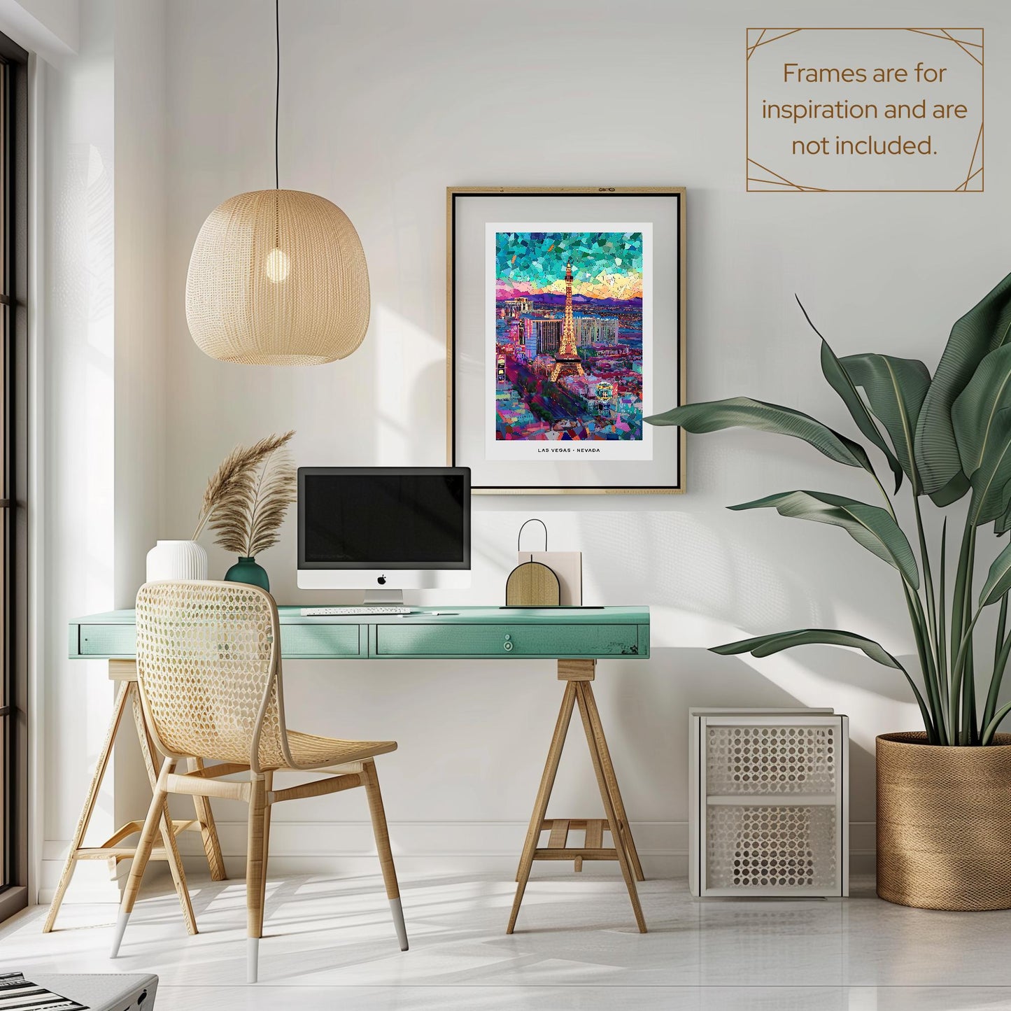 Las Vegas Mosaic Print, Vegas Mosaic Wall Art, Vegas Mosaic Poster, Vegas Mosaic Gift, Vegas Decor, Vegas Wall Decor, Nevada, United States