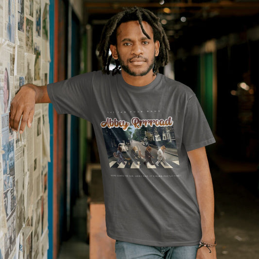 Beatles T-Shirt, Abbey Road Cat Gifts, Geek Ideas, Cat Mom, Cat Dad, Kitty T Shirt, Vintage TShirt, Unisex Abbey Road Shirt