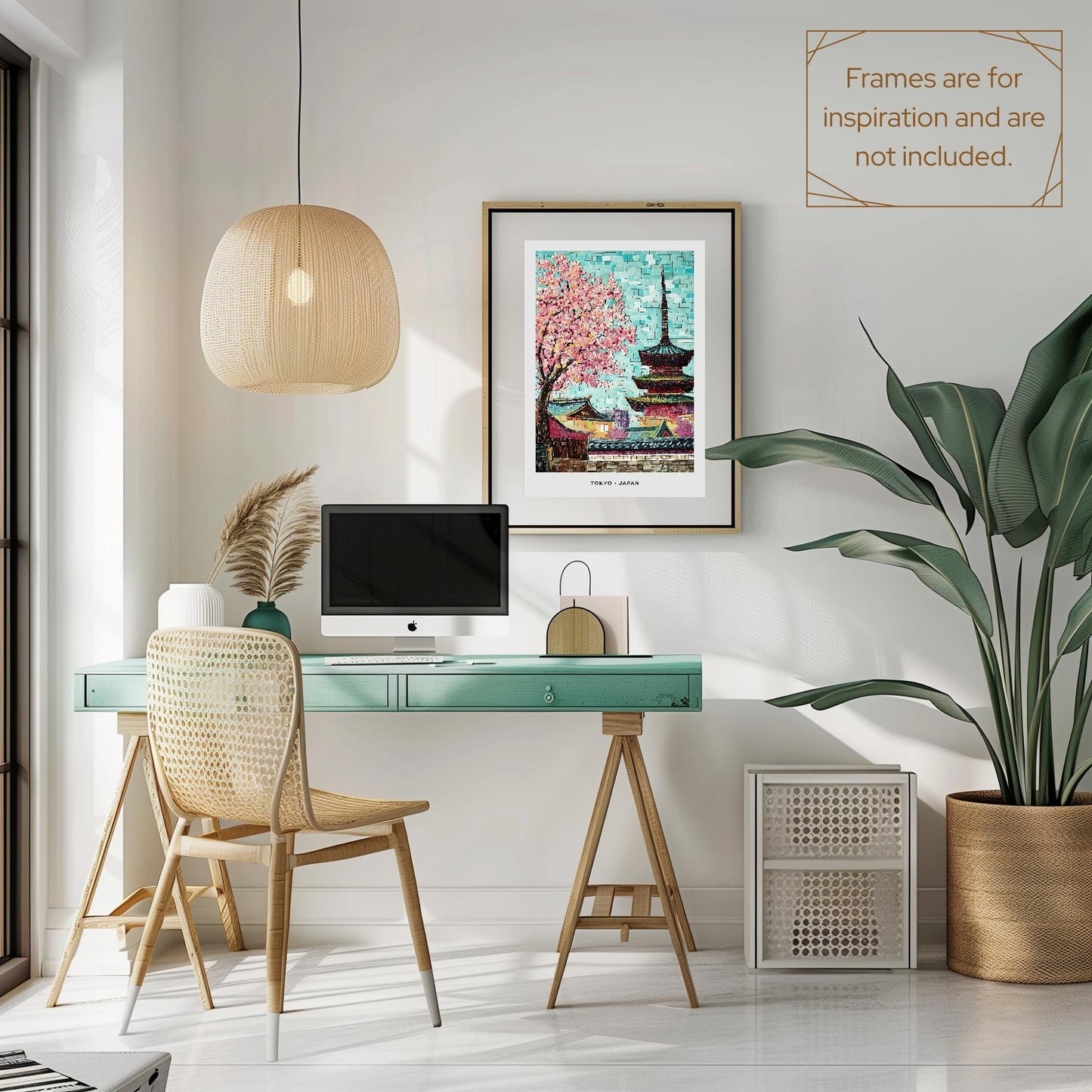 Tokyo Mosaic Print, Tokyo Mosaic Wall Art, Tokyo Mosaic Poster, Tokyo Mosaic Gift, Tokyo Mosaic Decor, Tokyo Mosaic Wall Decor, Tokyo, Japan