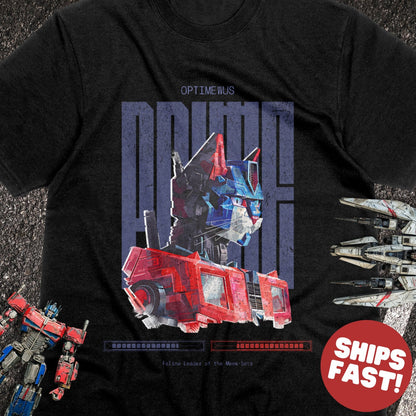 Optimus Prime Cat T-Shirt, Transformers Cat Gifts, Geek Idea, Cat Mom, Cat Dad, Transformers T Shirt, Kitty Shirt, Unisex Transformers Shirt