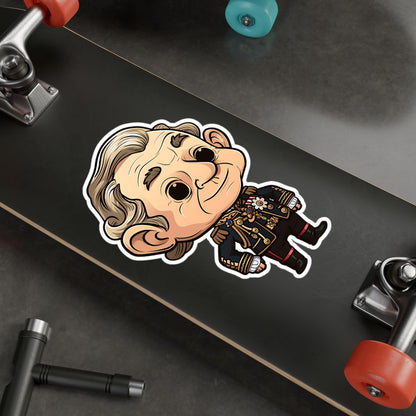 King Charles III Funko Pop Decal, FunkoPop Chibi, Decal Chibi, Decal Sticker For Laptops Cars Notebooks, Fun Funko Pop Sticker, Royal Family