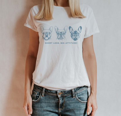 French Bulldog T-Shirt, Lover Dog Gifts, Short Legs ideas, Dog Mom, Dog Dad, Lover T Shirt, Doggone Cute Shirt, Unisex Lover Shirt