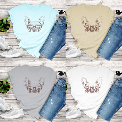 French Bulldog T-Shirt, Lover Dog Gifts, Face ideas, Dog Mom, Dog Dad, Lover T Shirt, Doggone Cute Shirt, Unisex Lover Shirt