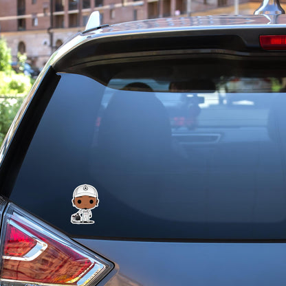Lewis Hamilton F1 Funko Pop Decal, Decal Chibi Hamilton, Decal Sticker For Laptops Cars Notebooks, Fun Funko Pop Sticker, Funko Pop Hamilton