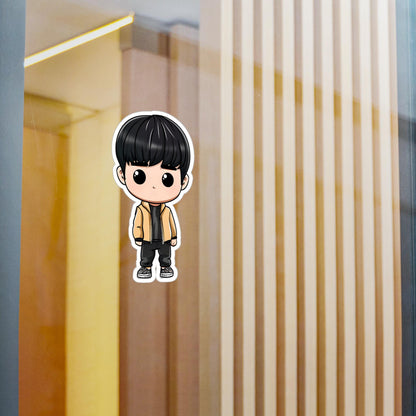 Eun-woo Funko Pop Decal, Funko Pop Chibi, Decal Chibi, Decal Sticker For Laptops Cars Notebooks, Fun Funko Pop Sticker, Funko Pop Eun-woo