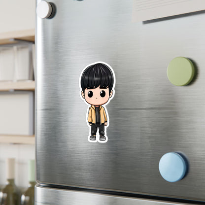 Eun-woo Funko Pop Decal, Funko Pop Chibi, Decal Chibi, Decal Sticker For Laptops Cars Notebooks, Fun Funko Pop Sticker, Funko Pop Eun-woo