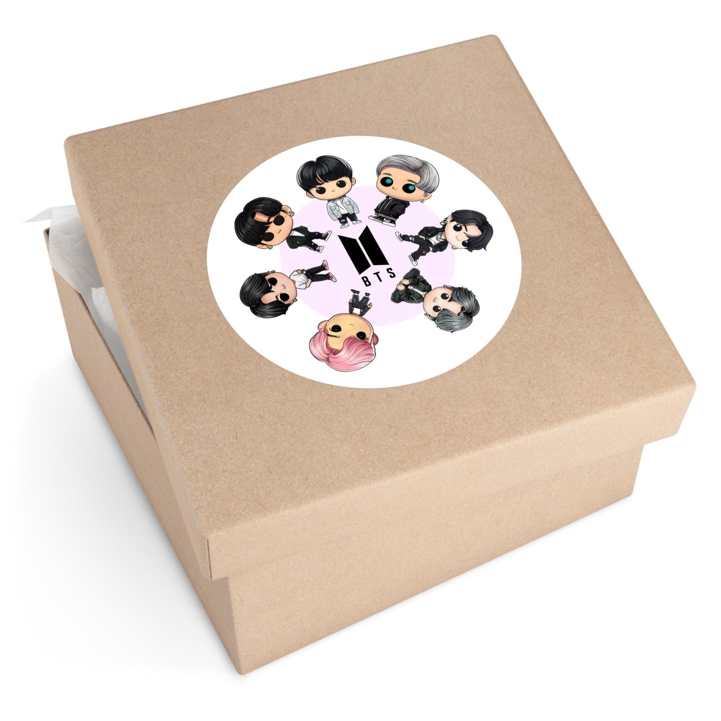 BTS Funko Pop Decal, Funko Pop BTS, Decal BTS, Decal Sticker For Laptops Cars Notebooks, Fun Funko Pop Sticker, Funko Pop Bts