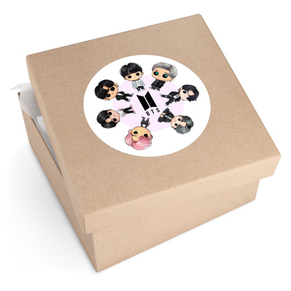 BTS Funko Pop Decal, Funko Pop BTS, Decal BTS, Decal Sticker For Laptops Cars Notebooks, Fun Funko Pop Sticker, Funko Pop Bts