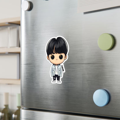 Jung Kook Funko Pop Decal, Funko Pop BTS, Decal BTS, Decal Sticker For Laptops Cars Notebooks, Fun Funko Pop Sticker, Funko Pop Jung Kook