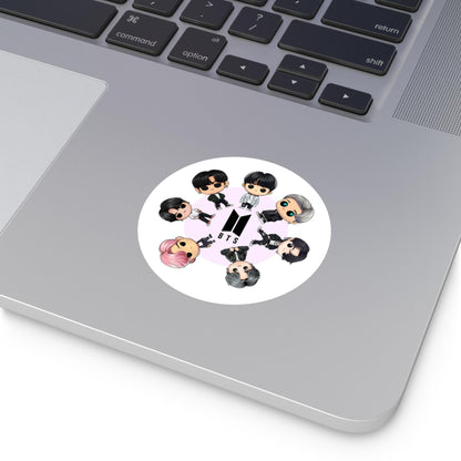 BTS Funko Pop Decal, Funko Pop BTS, Decal BTS, Decal Sticker For Laptops Cars Notebooks, Fun Funko Pop Sticker, Funko Pop Bts