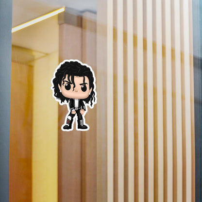 Michael Jackson Funko Pop Decal, Funko King Of Pop, Decal Chibi, Decal Sticker For Laptops Cars Notebooks, Fun FunkoPop Decal, Funko Pop MJ