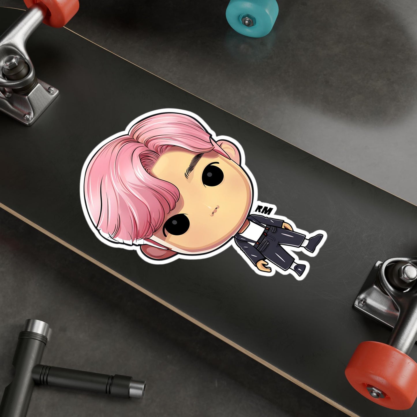 RM Funko Pop Decal, Funko Pop BTS, Decal BTS, Decal Sticker For Laptops Cars Notebooks, Funko Pop Sticker, Funko Pop Rm
