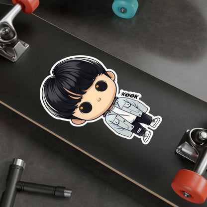 Jung Kook Funko Pop Decal, Funko Pop BTS, Decal BTS, Decal Sticker For Laptops Cars Notebooks, Fun Funko Pop Sticker, Funko Pop Jung Kook