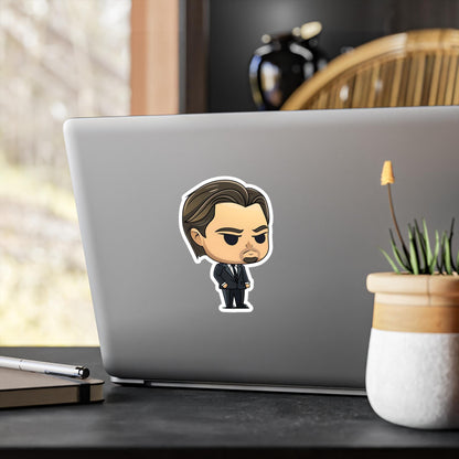 DiCaprio Funko Pop Decal, Funko Pop Chibi, Decal Chibi, Decal Sticker For Laptops Cars Notebooks, Fun Funko Pop Sticker, Funko Pop DiCaprio