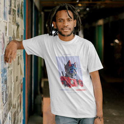 Optimus Prime Cat T-Shirt, Transformers Cat Gifts, Geek Idea, Cat Mom, Cat Dad, Transformers T Shirt, Kitty Shirt, Unisex Transformers Shirt