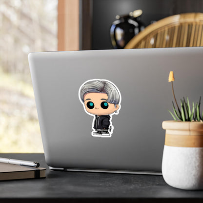Jimin Funko Pop Decal, Funko Pop BTS, Decal BTS, Decal Sticker For Laptops Cars Notebooks, Fun Funko Pop Sticker, Funko Pop Jimin