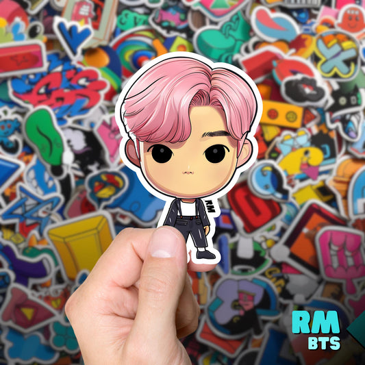 RM Funko Pop Decal, Funko Pop BTS, Decal BTS, Decal Sticker For Laptops Cars Notebooks, Funko Pop Sticker, Funko Pop Rm